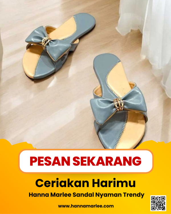 Hanna Marlee SANNY Sandal Flat Wanita